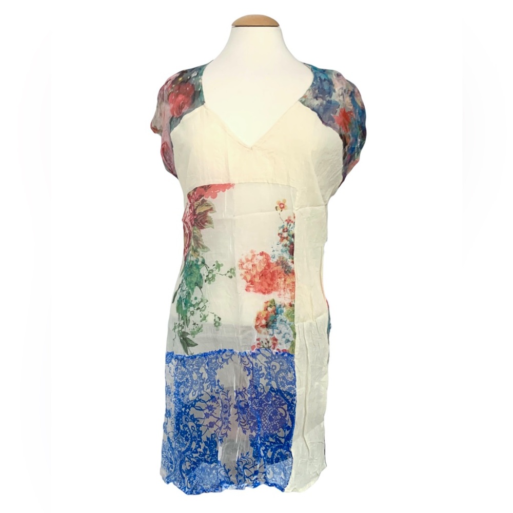 Aratta Modern Love Tunic Cotton Floral